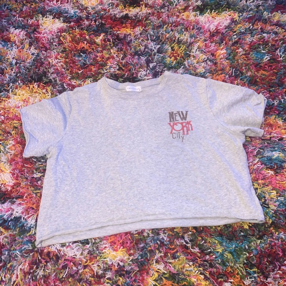 New York City cropped T-shirt